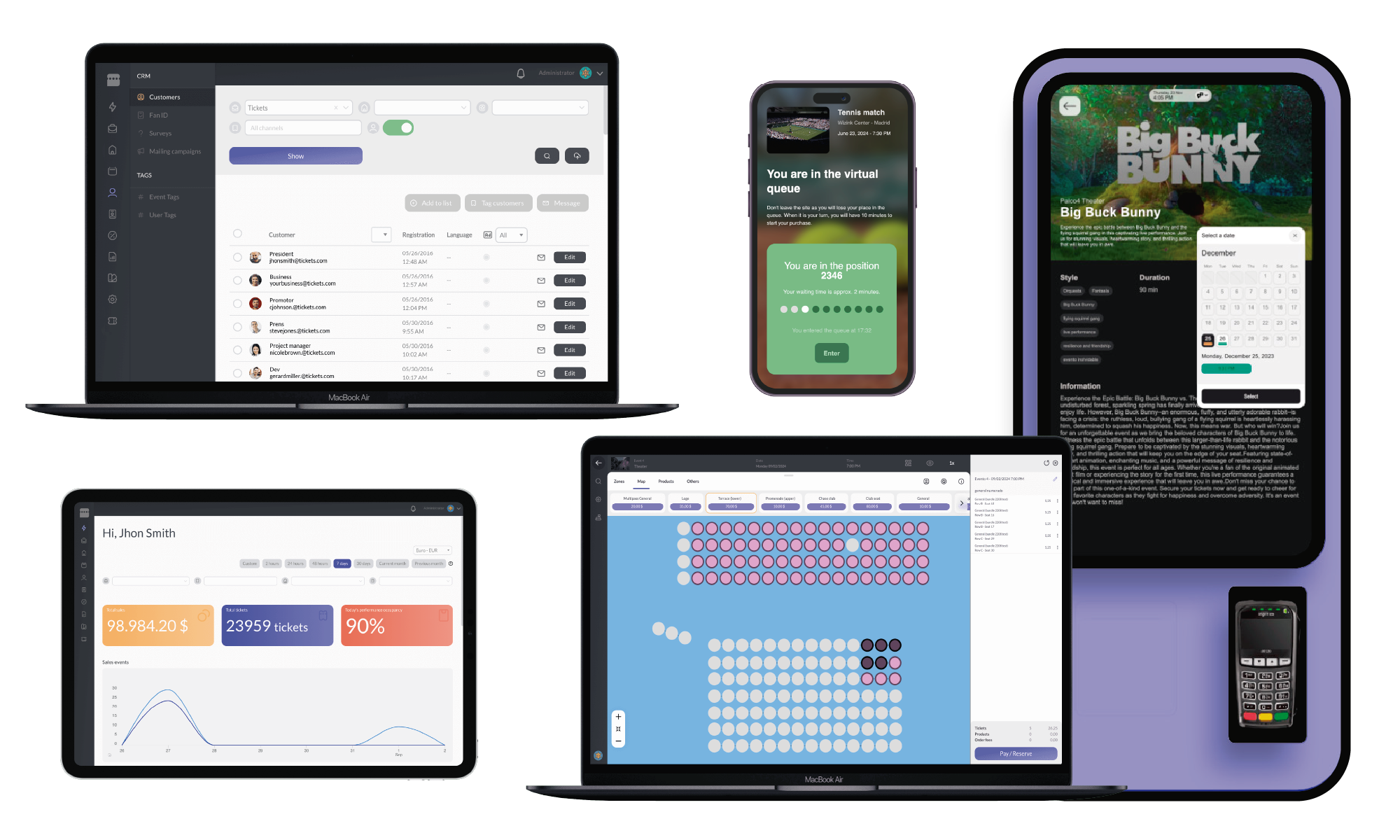 palco dashboard preview